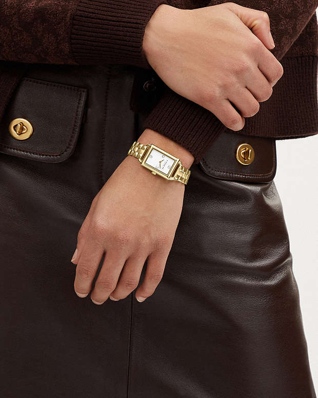 Coach Liz Watch, 30 Mm X 22 Mm