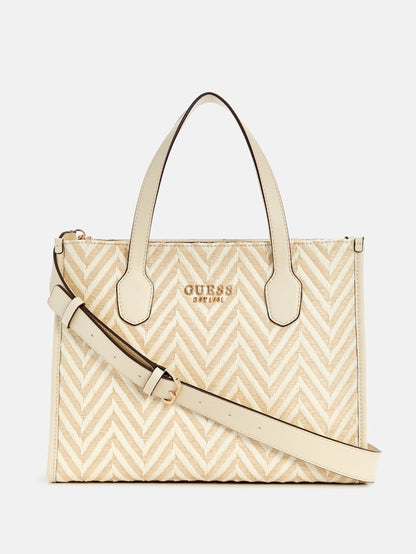 Guess Silvana Chevron Tote
