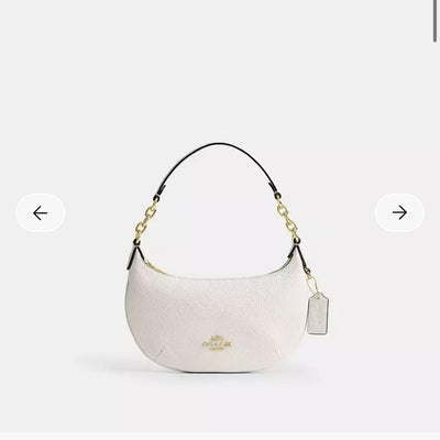 Coach mini Python shoulder bag