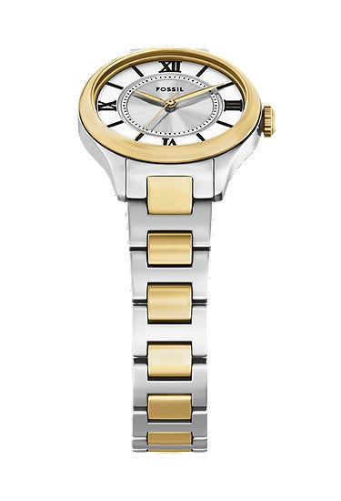 Fossil Gilmore Three-Hand Two-Tone Stainless Steel Watch
