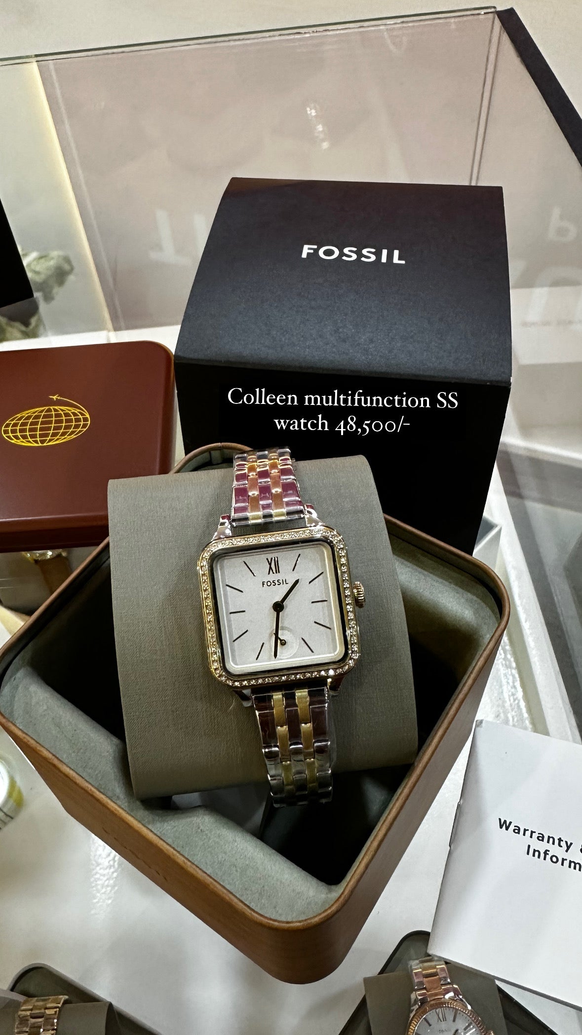 Fossil Colleen Three-Hand Two-Tone Stainless Steel Watch