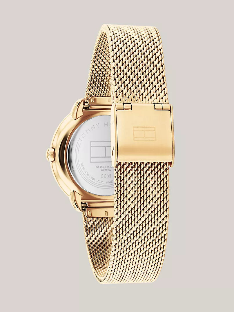 32MM Monochrome Mesh Bracelet Watch
