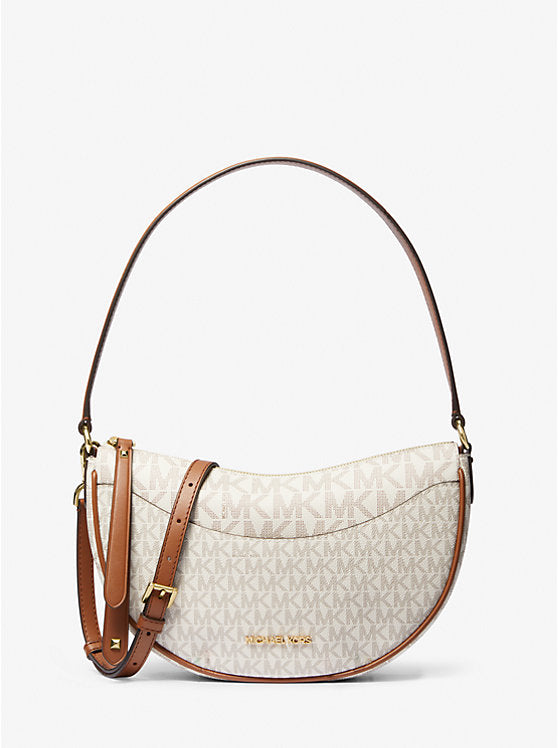 Michael Kors Dover Medium Signature Logo Crossbody Bag