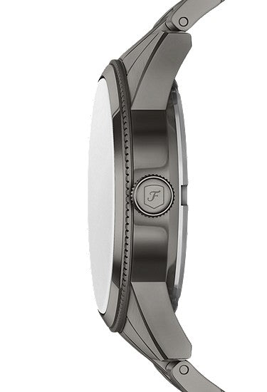 Fossil Pearson Multifunction Gunmetal Stainless Steel Watch