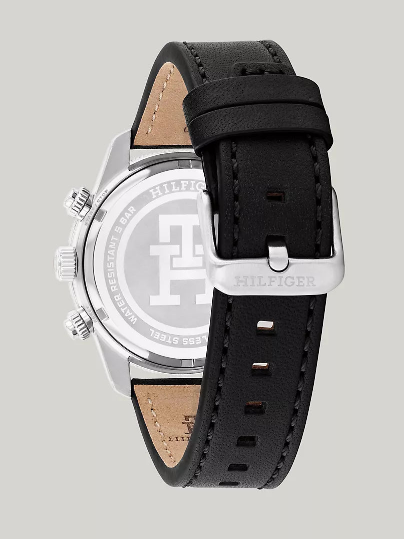 Tommy Hilfiger 41MM TH85 Leather Band Chronograph Watch