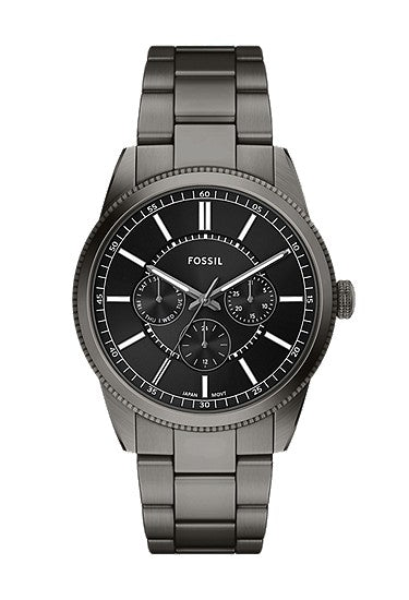 Fossil Pearson Multifunction Gunmetal Stainless Steel Watch