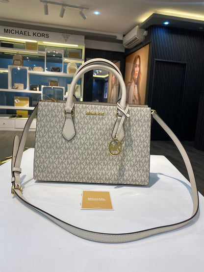 Michael Kors Sheila Medium Logo Satchel