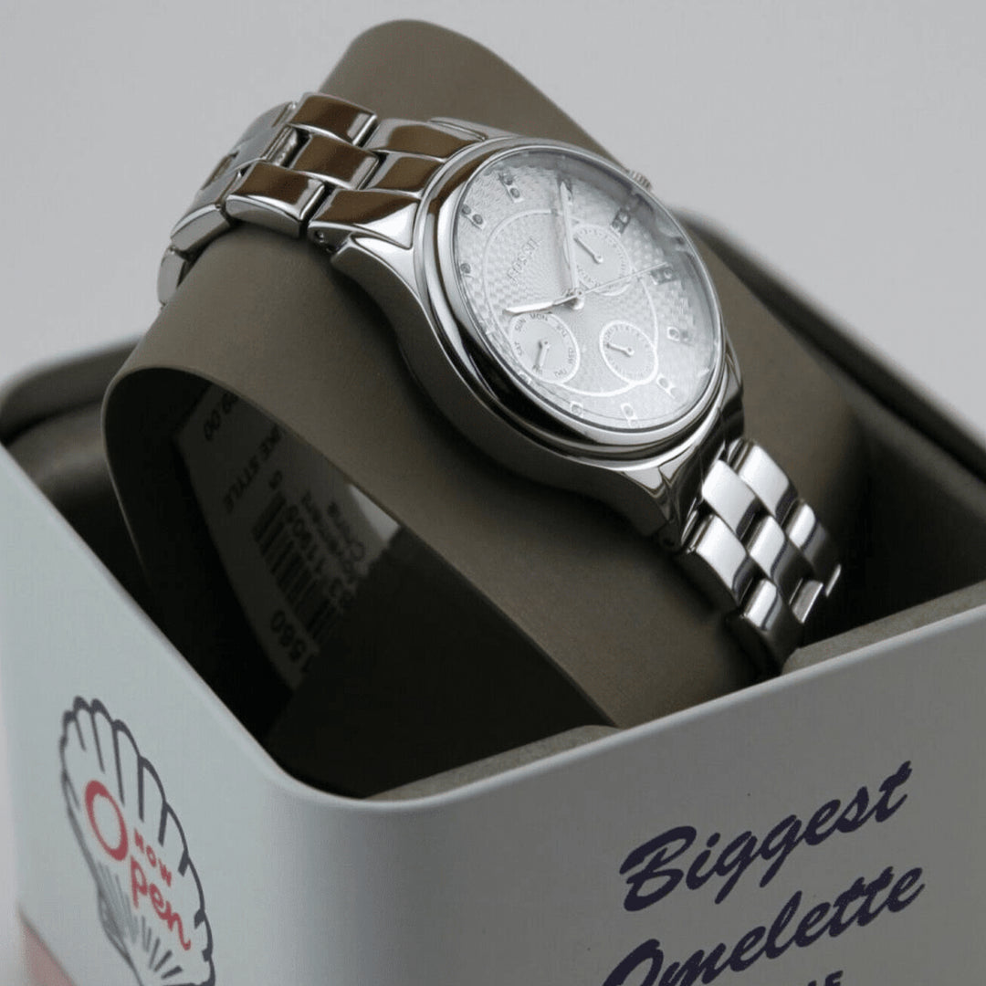 FOSSIL Modern Sophisticate Quartz Crystal Silver Dial Ladies Watch