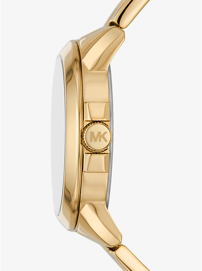 Michael Kors Oversized Brynn Gold-Tone Watch