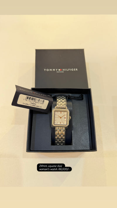 Tommy Hilfiger 24MM Rectangle Dial Dress Watch