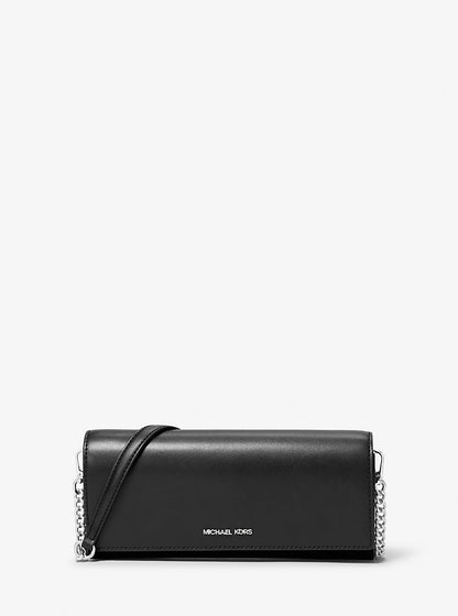 Michael Kors Jet Set Medium Leather Clutch