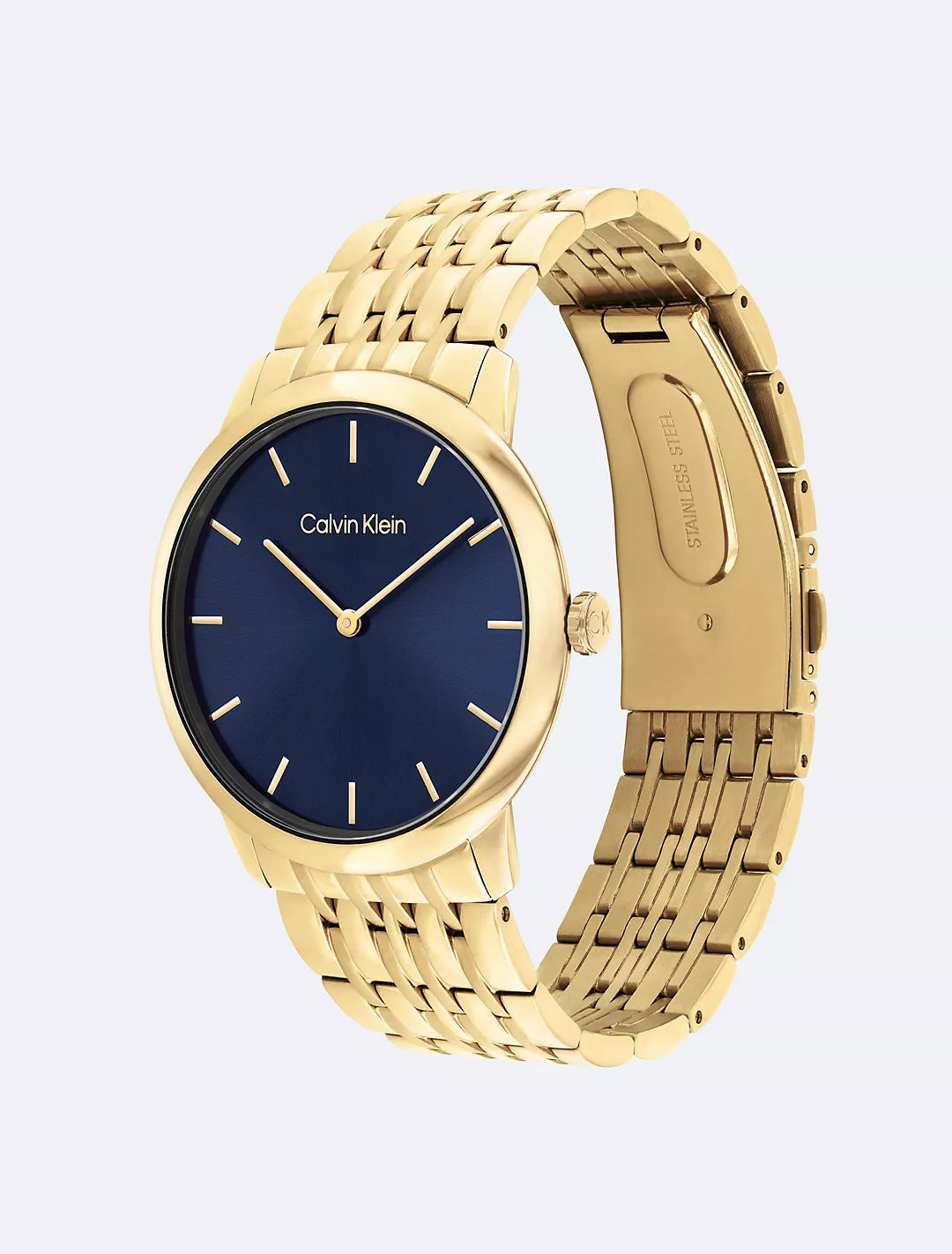 Calvin Klein Dual Tone Link Bracelet Watch