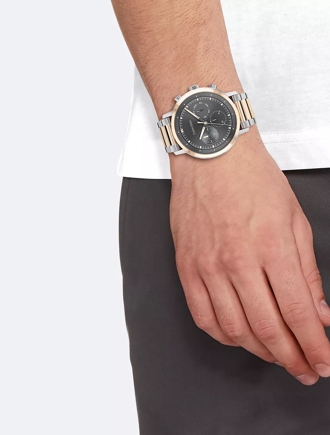 Calvin Klein Three Link Multifunction Watch