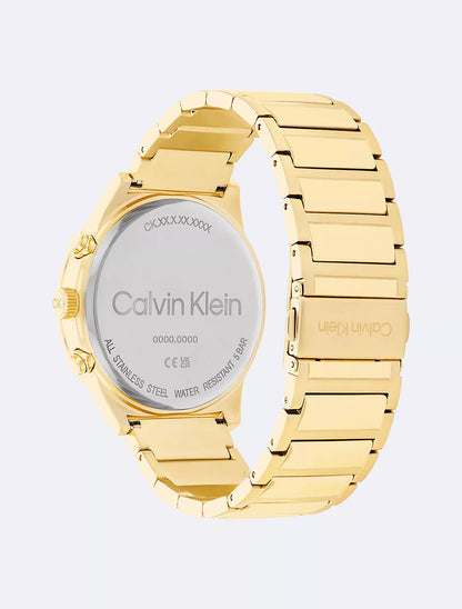 Calvin Klein Minimal Multifunction H-Link Bracelet Watch