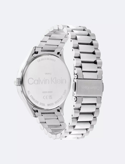 Calvin Klein Debossed Logo Link Bracelet Watch