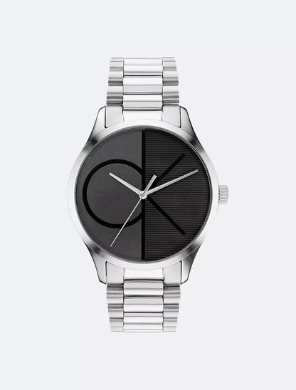 Calvin Klein Debossed Logo Link Bracelet Watch