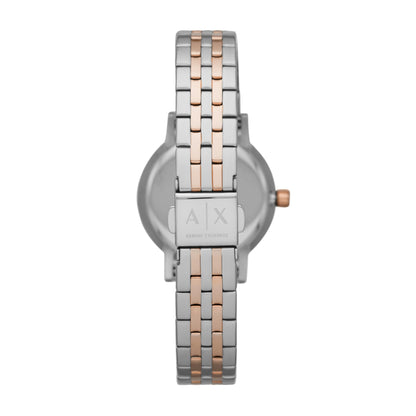 A|X Armani Exchange Women's Three-Hand Watch with Stainless Steel