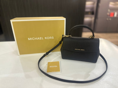 Michael Kors Ava Extra-Small Saffiano Leather Crossbody