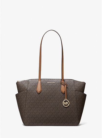 Michael Kors Marilyn Medium Signature Logo Tote Bag