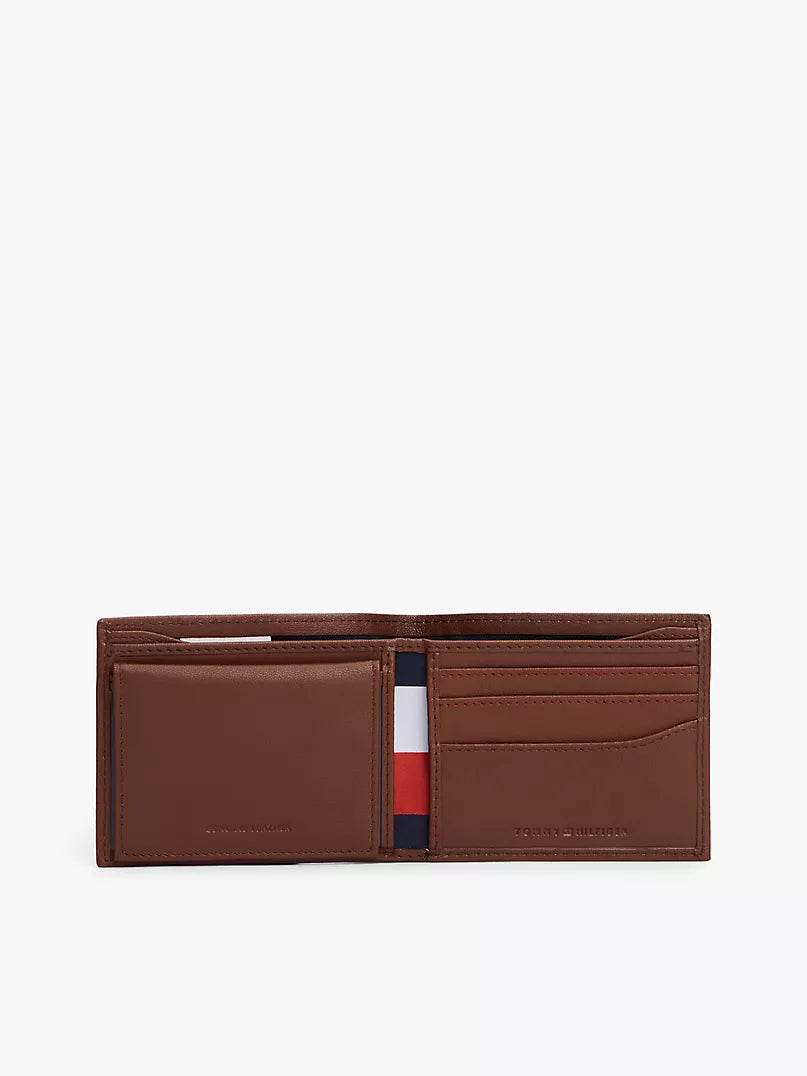 Tommy Hilfiger Pebbled Leather Bifold Wallet