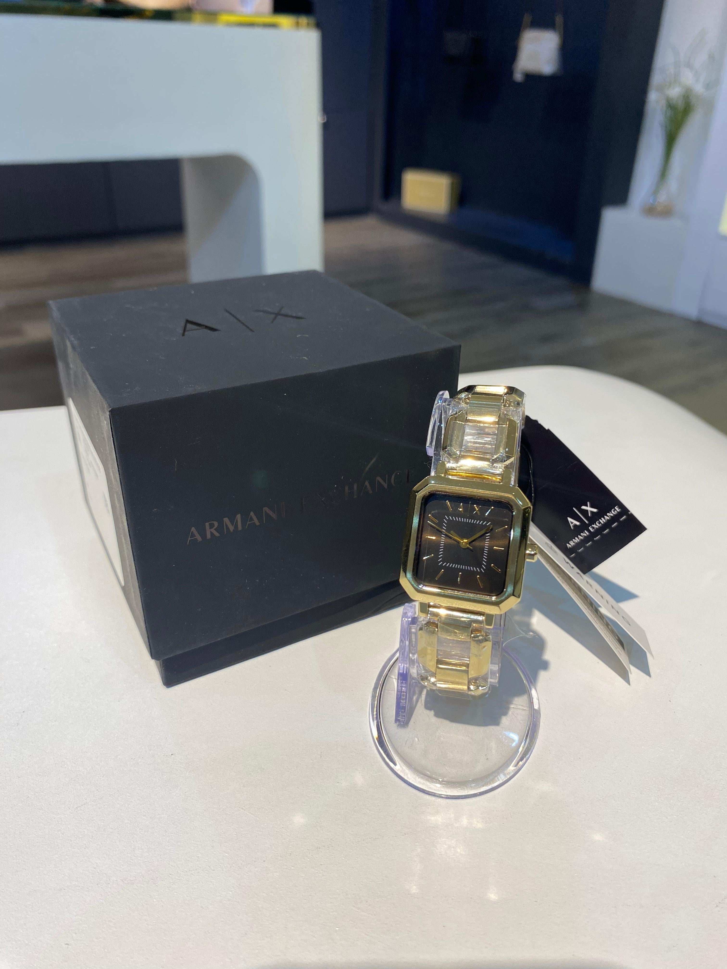 Armani Exchange ARMANI EXCHANGE Leila Quartz Stainless Steel Watch, 27mm