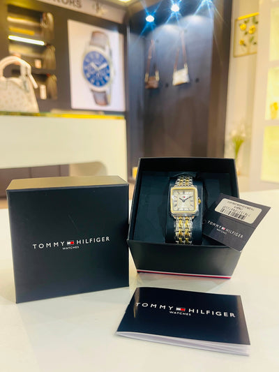Tommy Hilfiger 24MM Rectangle Dial Dress Watch
