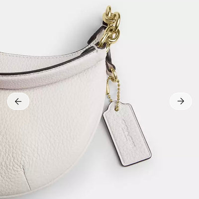 Coach mini Python shoulder bag