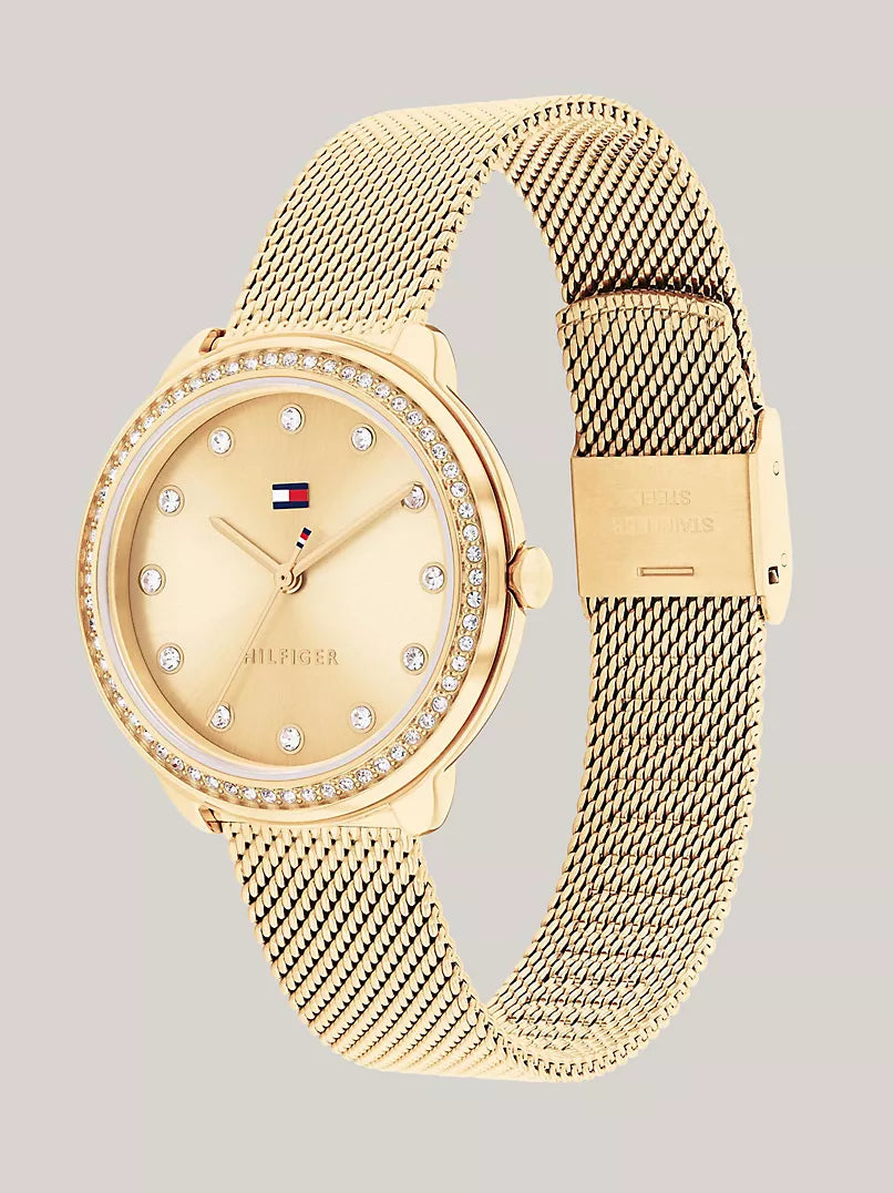 32MM Monochrome Mesh Bracelet Watch