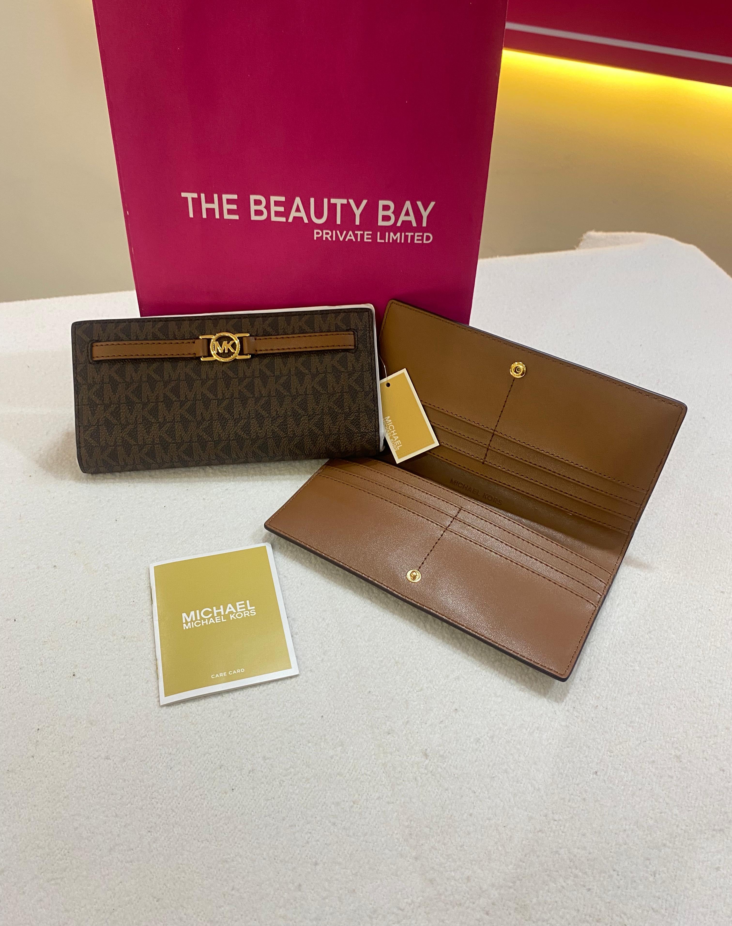 Michael Kors Reed Large Signature Logo Wallet