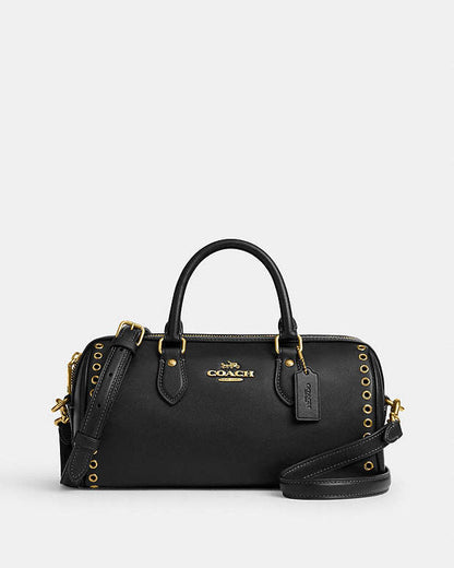 Coach Rowan Long Satchel Bag With Grommets