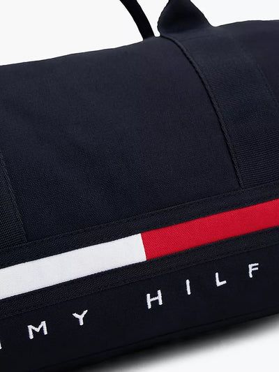 Tommy Hilfiger Kids' Flag Stripe Logo Duffle Bag