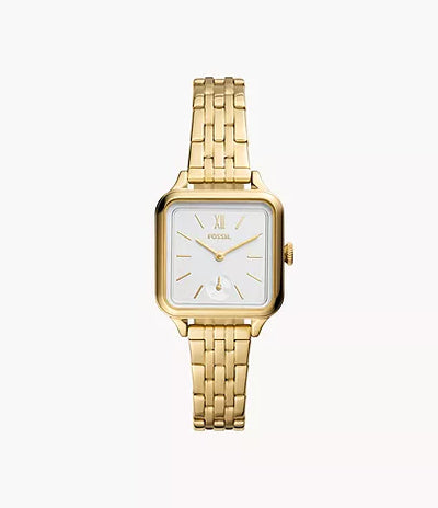 Colleen Three-Hand Gold-Tone Stainless Steel women’s Watch