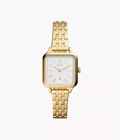 Colleen Three-Hand Gold-Tone Stainless Steel Watch