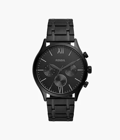 Fossil Fenmore Multifunction Black Stainless Steel Watch