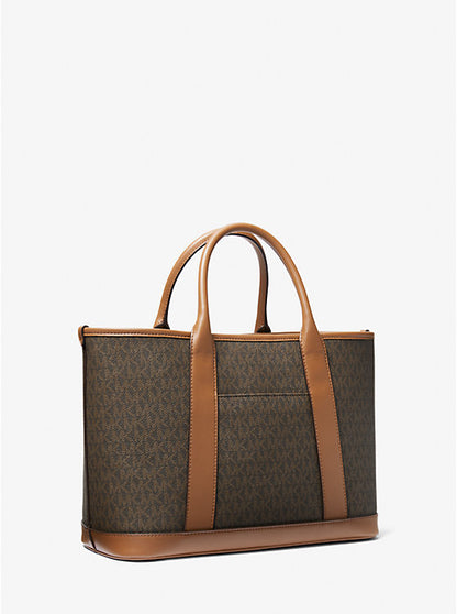Michael Kors Luisa Medium Signature Logo Satchel