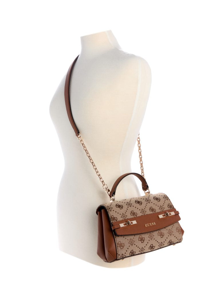 Guess Melinda Quattro G Top Handle Crossbody
