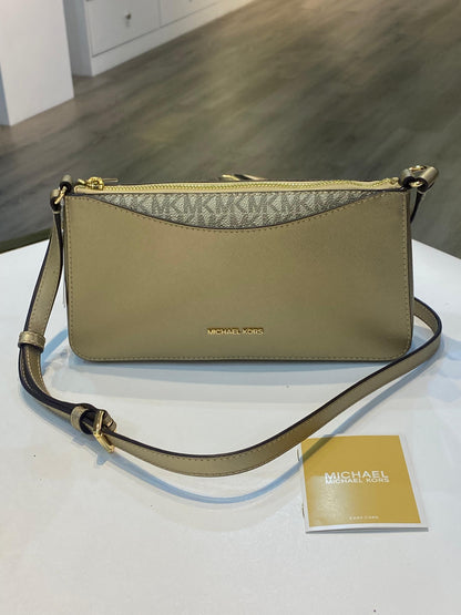 Michael Kors Arden Medium Metallic Crossbody Bag