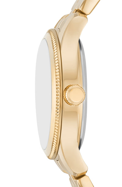Fossil Brynn Three-Hand Stainless Steel Bracelet Watch, 30mm
