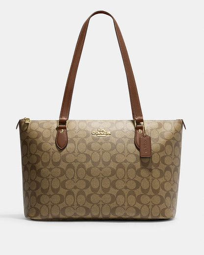 Coach Gallery Tote Bag In Signature Canvas