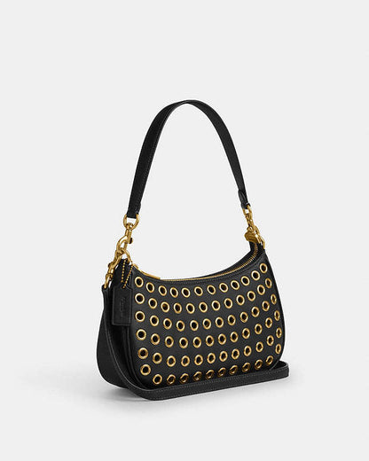 Teri Shoulder Bag With Grommets