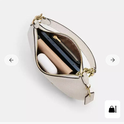 Coach mini Python shoulder bag