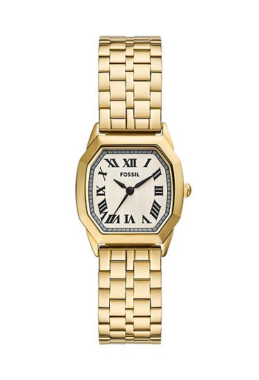 Fossil Harlow Three-Hand Gold-Tone Stainless Steel Watch