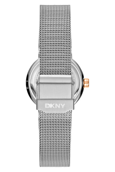 DKNY EVERYDAY SILVER STAINLESS STEEL STRAP WOMEN WATCH