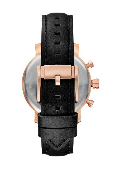 Fossil Rhett Multifunction Black Leather men’s Watch