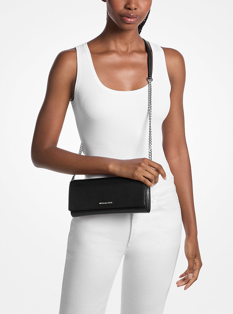 Michael Kors Jet Set Medium Leather Clutch