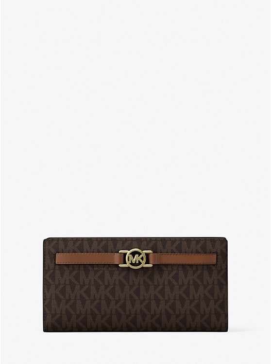 Michael Kors Reed Large Signature Logo Wallet