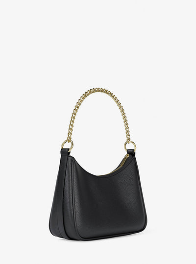 Michael Kors Jet Set Large Pebbled Leather Convertible Crossbody Bag