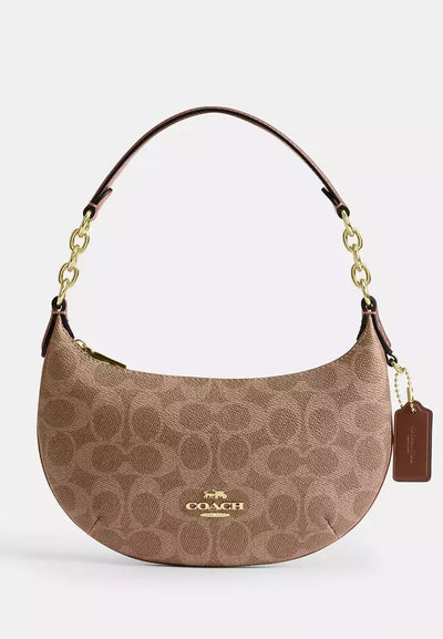 Coach Mini Payton Bag In Signature Canvas