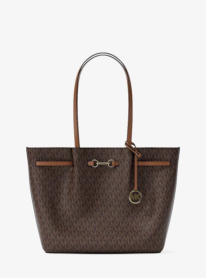 Michael Kors Carson Large Signature Logo Tote Bag