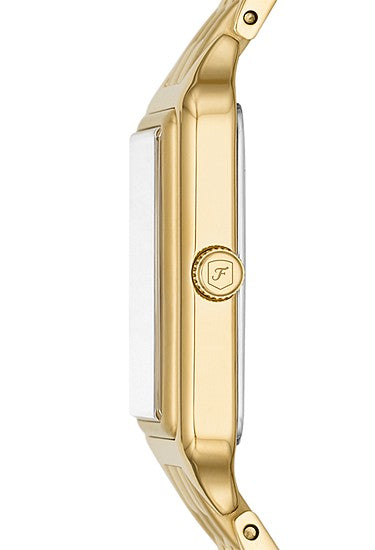 Fossil Raquel Three-Hand Date Gold-Tone Stainless Steel women’s Watch
